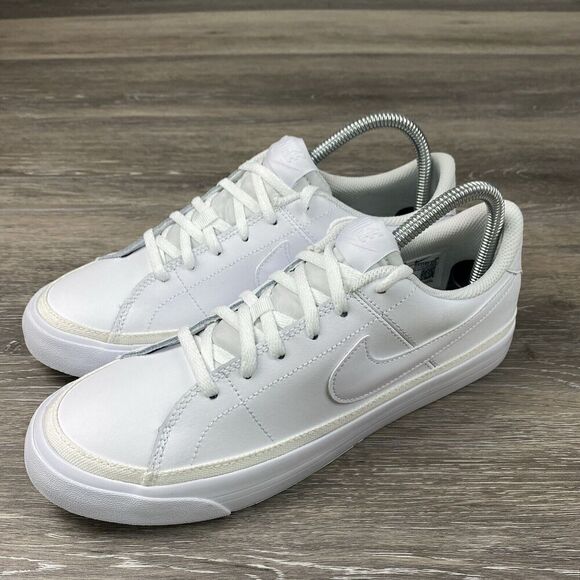 Nike Court Legacy (GS) White -Boys Sneakers - Size 7Y - DA5380-104 Display - Picture 1 of 10